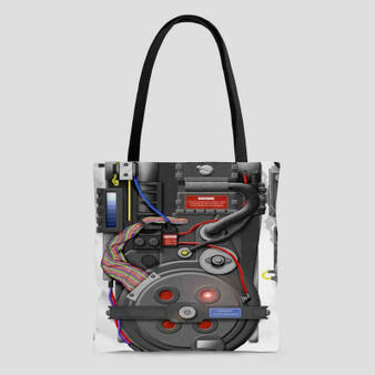 Proton Pack Ghostbusters Tote Bag AOP With Cotton Handle