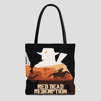 Red Dead Redemption Tote Bag AOP With Cotton Handle