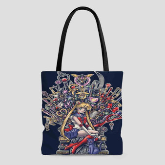 Sailor Moon Game of Thrones Tote Bag AOP With Cotton Handle