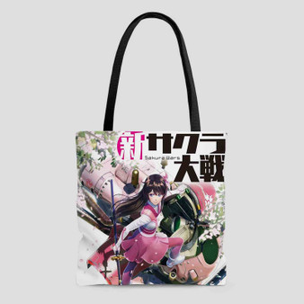 Sakura Wars Tote Bag AOP With Cotton Handle