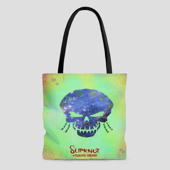 Slipknot Galaxy Suicide Squad Tote Bag AOP With Cotton Handle