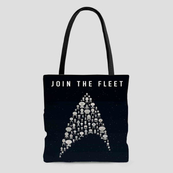 Star Trek Join The Fleet Tote Bag AOP With Cotton Handle