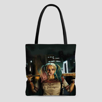 Suicide Squad Harley Quinn Tote Bag AOP With Cotton Handle