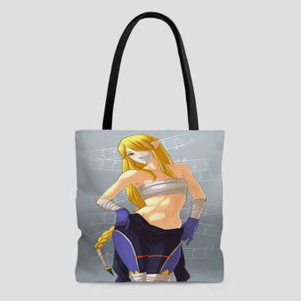 The Legend of Zelda Sheik Tote Bag AOP With Cotton Handle