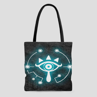 The Legend of Zelda Sheikah Tote Bag AOP With Cotton Handle