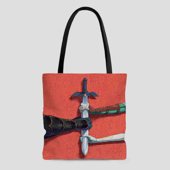 The Legend of Zelda Sword Tote Bag AOP With Cotton Handle