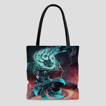 Thresh League of Legends Tote Bag AOP With Cotton Handle