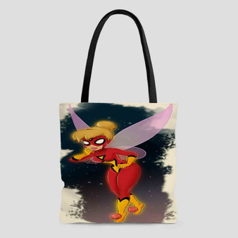 Tinkerbell as Spiderwoman Tote Bag AOP With Cotton Handle