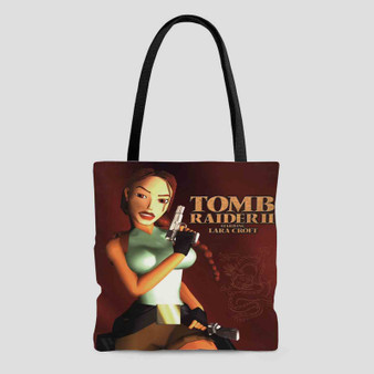 Tomb Raider Lara Croft Tote Bag AOP With Cotton Handle