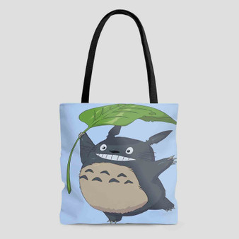 Totoro Art Tote Bag AOP With Cotton Handle