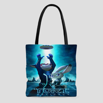 Zootopia Tron Legacy Tote Bag AOP With Cotton Handle