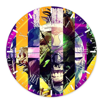 Bebop Teenage Mutant Ninja Turtles Wall Clock Round Non-ticking Wooden