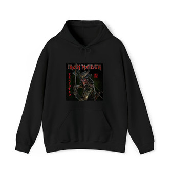 Iron Maiden Senjutsu 2021 Cotton Polyester Unisex Heavy Blend Hooded Sweatshirt