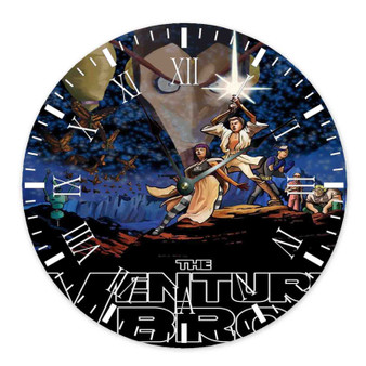 The Venture Bros Star Wars Wall Clock Round Non-ticking Wooden