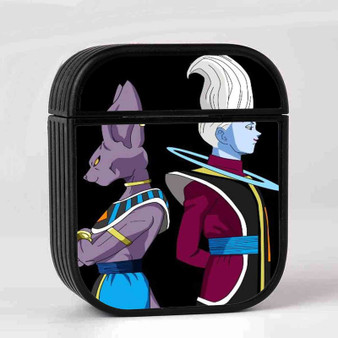 Beerus and Whis Dragon Ball Super Custom AirPods Case Cover Sublimation Hard Durable Plastic Glossy
