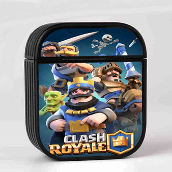Clash Royale Custom AirPods Case Cover Sublimation Hard Durable Plastic Glossy