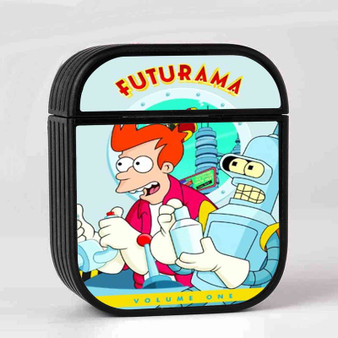 Futurama Volume One Custom AirPods Case Cover Sublimation Hard Durable Plastic Glossy