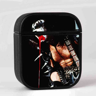 Gene Simmons Spittin Kiss Band Custom AirPods Case Cover Sublimation Hard Durable Plastic Glossy