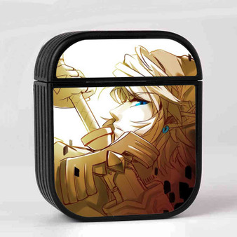 Link The Legend of Zelda Twilight Princess Custom AirPods Case Cover Sublimation Hard Durable Plastic Glossy