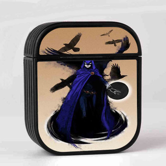 Raven DC Comics Custom AirPods Case Cover Sublimation Hard Durable Plastic Glossy