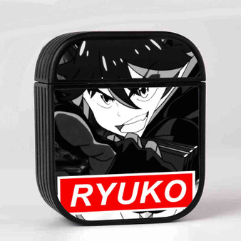 Ryuko Kill La Kill Custom AirPods Case Cover Sublimation Hard Durable Plastic Glossy
