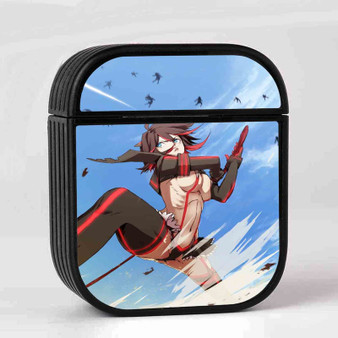 Ryuuko Kill La Kill Custom AirPods Case Cover Sublimation Hard Durable Plastic Glossy