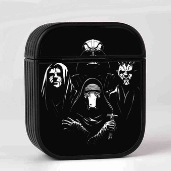 Star Wars Bohemian Rhapsody Custom AirPods Case Cover Sublimation Hard Durable Plastic Glossy