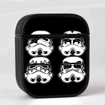 Stormtroopers Kiss Band Custom AirPods Case Cover Sublimation Hard Durable Plastic Glossy