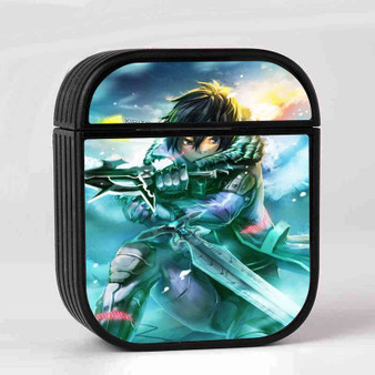 Sword Art Online Kirito Custom AirPods Case Cover Sublimation Hard Durable Plastic Glossy