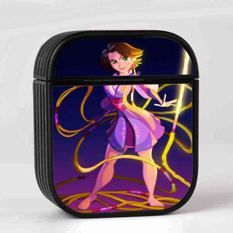 Tangled Rapunzel Star Wars Disney Custom AirPods Case Cover Sublimation Hard Durable Plastic Glossy