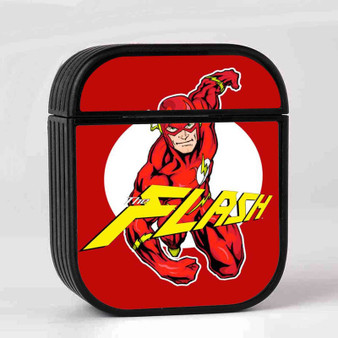 The Flash Comic Custom AirPods Case Cover Sublimation Hard Durable Plastic Glossy