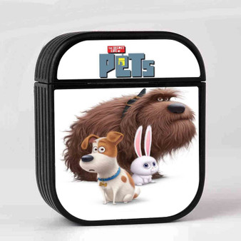 The Secret Life of Pets Movie Custom AirPods Case Cover Sublimation Hard Durable Plastic Glossy