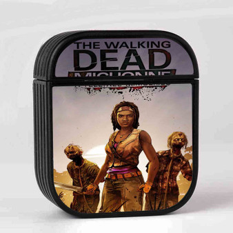 The Walking Dead Michonne Custom AirPods Case Cover Sublimation Hard Durable Plastic Glossy