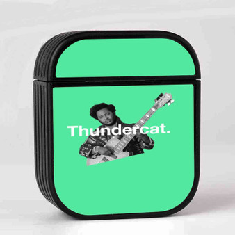 Thundercat Custom AirPods Case Cover Sublimation Hard Durable Plastic Glossy