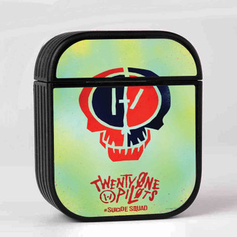 Twenty One Pilot Suicide Squad Custom AirPods Case Cover Sublimation Hard Durable Plastic Glossy
