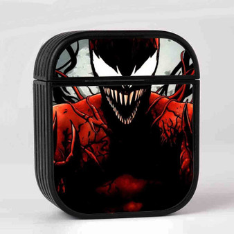 Venom Spiderman Custom AirPods Case Cover Sublimation Hard Durable Plastic Glossy