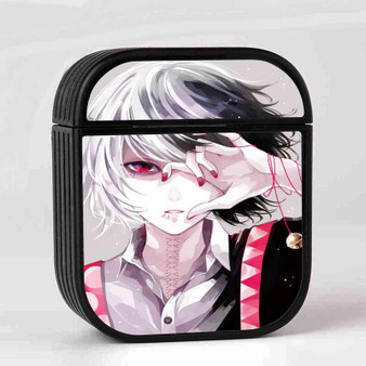 Zusuya Tokyo Ghoul Custom AirPods Case Cover Sublimation Hard Durable Plastic Glossy