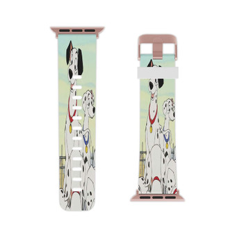 101 Dalmatians Disney Art Custom Apple Watch Band Professional Grade Thermo Elastomer Replacement Straps