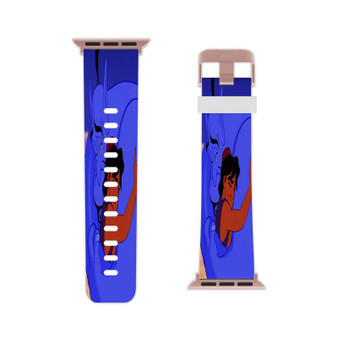 Aladdin and the Genie Hug Disney Custom Apple Watch Band Professional Grade Thermo Elastomer Replacement Straps