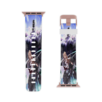 Kirito and Asuna Sword Art Online Anime Custom Apple Watch Band Professional Grade Thermo Elastomer Replacement Straps