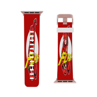 The Flash Comic Custom Apple Watch Band Professional Grade Thermo Elastomer Replacement Straps