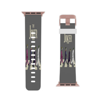 The Joker X The Beatles Custom Apple Watch Band Professional Grade Thermo Elastomer Replacement Straps