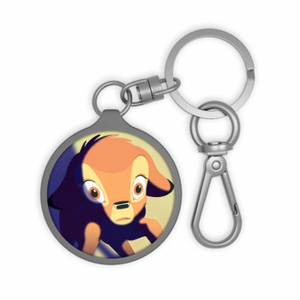 Bambi Disney Product Custom Keyring Tag Keychain Acrylic With TPU Cover