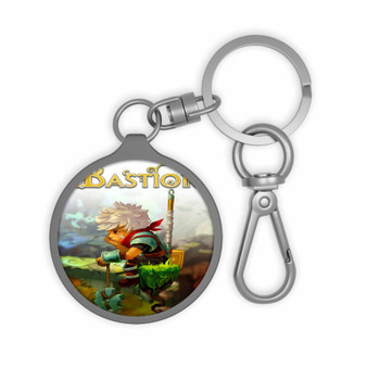 Bastion Custom Keyring Tag Keychain Acrylic With TPU Cover