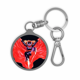 Batwoman DC Comics Custom Keyring Tag Keychain Acrylic With TPU Cover
