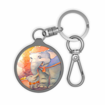 Dumbo Classic Disney Custom Keyring Tag Keychain Acrylic With TPU Cover