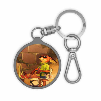 Enjoy Nick WIlde Zootopia Custom Keyring Tag Keychain Acrylic With TPU Cover