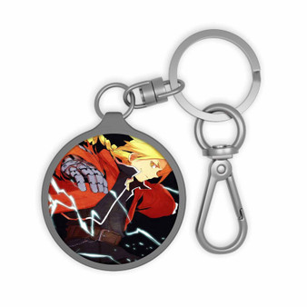 Fullmetal Alchemist Brotherhood Edward Elric Product Custom Keyring Tag Keychain Acrylic With TPU Cover