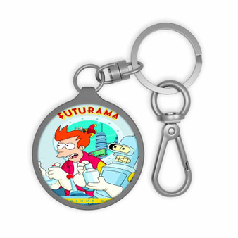 Futurama Volume One Custom Keyring Tag Keychain Acrylic With TPU Cover