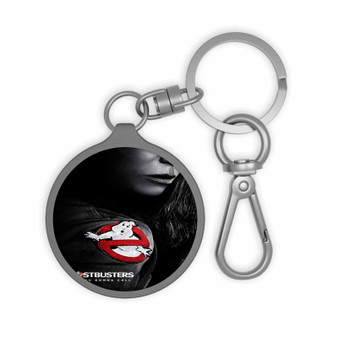 Ghostbusters Custom Keyring Tag Keychain Acrylic With TPU Cover